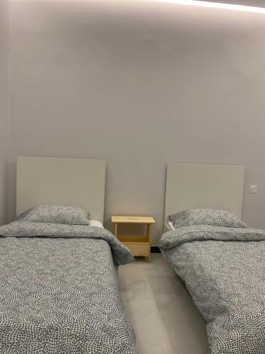 เตียงในห้องที่ المسك للوحدات الفندقيه الفاخره