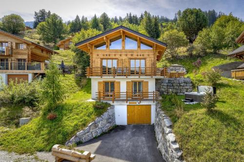 Chalet Snowfall - jacuzzi - views