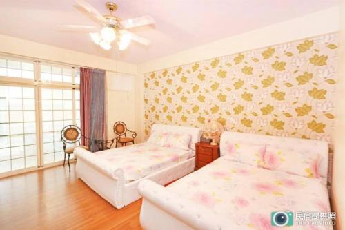 Voodi või voodid majutusasutuse Macchiatto B&B toas