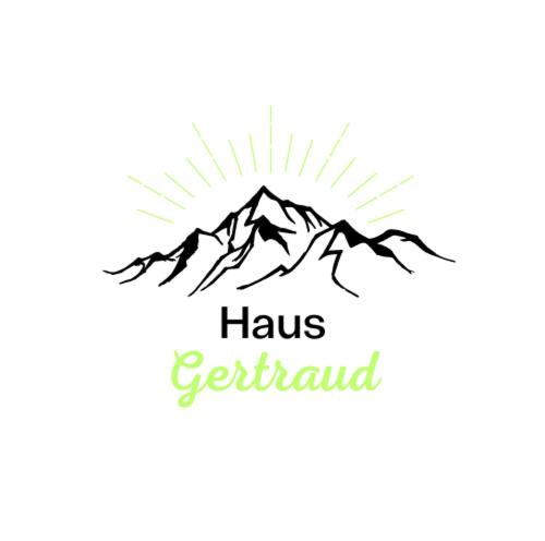 a picture of a mountain with the words haus geeland at Haus Gertraud in Oetz