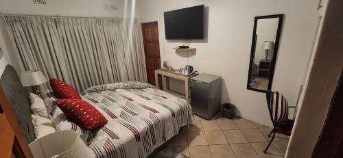 TV a/nebo společenská místnost v ubytování Six Valk Avenue Guest House