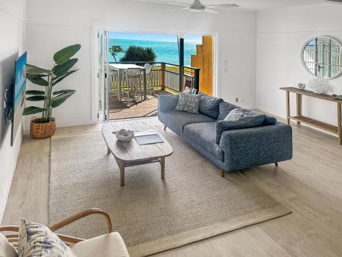 Χώρος καθιστικού στο Paradise Palms Tangalooma