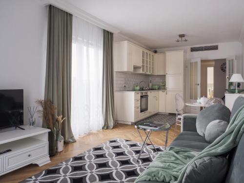 Køkken eller tekøkken på La Boutique Verte