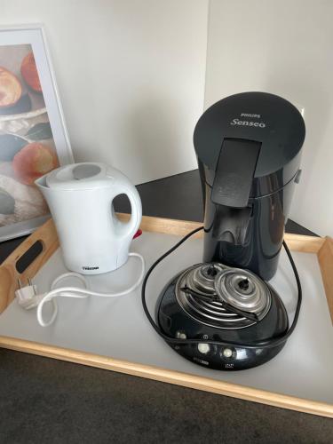 Παροχές για τσάι/καφέ στο Residentie Piccadilly 2 slpk appartement te Oostende, 4 tot 5 pers, met terras