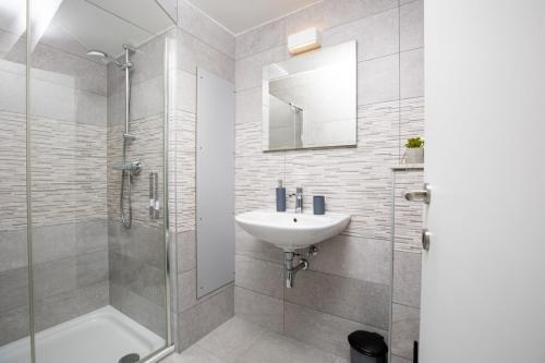 Koupelna v ubytování Apartment Pivas Nr 3