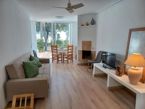 Posezení v ubytování Apartamento Roc Mar