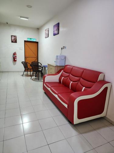 Χώρος καθιστικού στο Minshu RoomStay