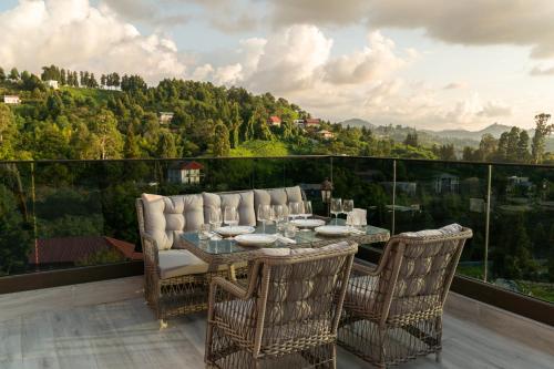 Balkón nebo terasa v ubytování Villa Elysium Park & SPA