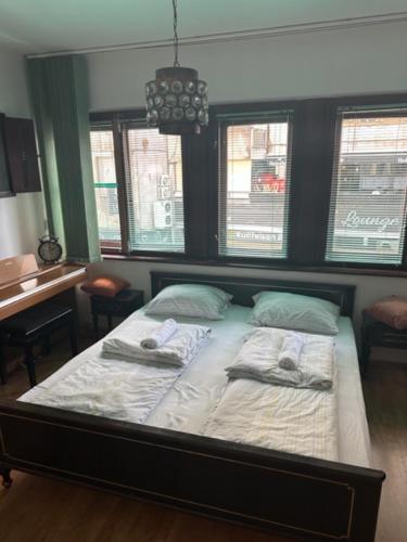 Voodi või voodid majutusasutuse Hostel Scandic toas