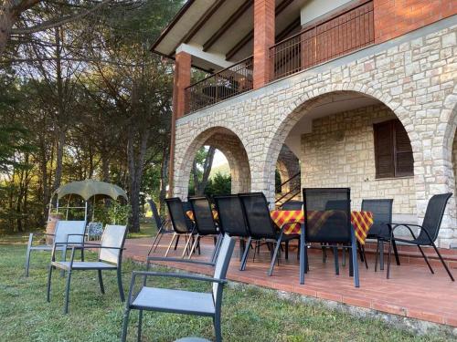 Zahrada ubytování Chalet Valserena - Perugia