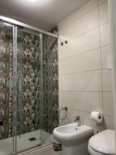 Bilik mandi di B&B Villa Filù