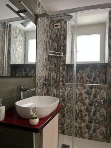 Bilik mandi di B&B Villa Filù