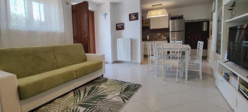 Η κουζίνα ή μικρή κουζίνα στο Canapai Assisi Rooms