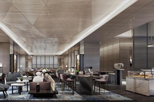 Posezení v ubytování JW Marriott Hotel Changsha