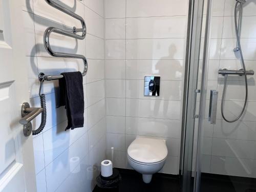 Koupelna v ubytování Ásólfsstaðir - Miðhóll