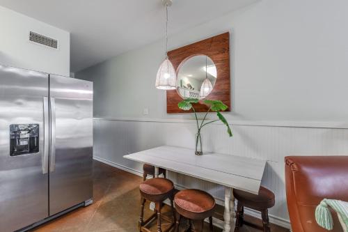 Η κουζίνα ή μικρή κουζίνα στο Pirates Bay #118 The LUV Shack poolfront townhome