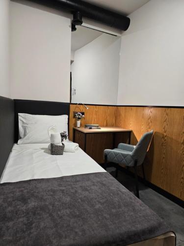 Voodi või voodid majutusasutuse Orion Hostel toas