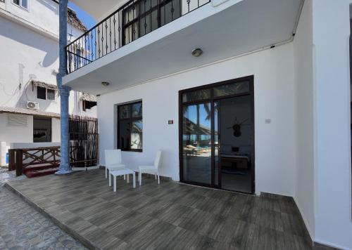 Μπαλκόνι ή βεράντα στο BIANCO AZZURRO Hotel & Restaurant