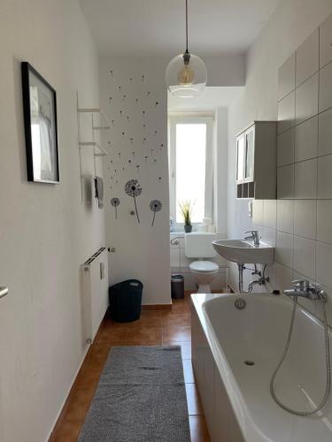 Ένα μπάνιο στο Ruhrpott Apartment Zentral Relax