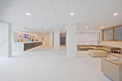 Χώρος καθιστικού στο Hotel Best Delta