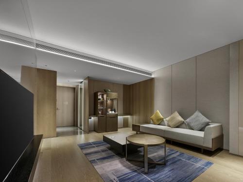 Ruang duduk di Hilton Zhuhai