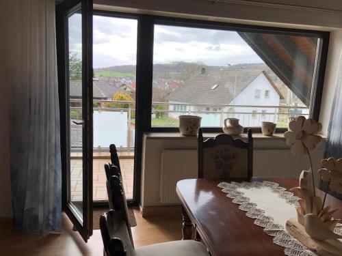 Nespecifikovaný výhled na hory nebo výhled na hory při pohledu z apartmánu