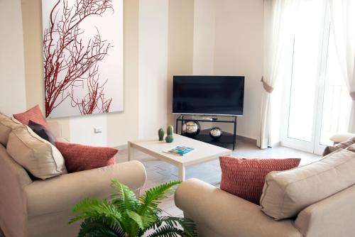 Μια τηλεόραση ή/και κέντρο ψυχαγωγίας στο Residenza Flegrea