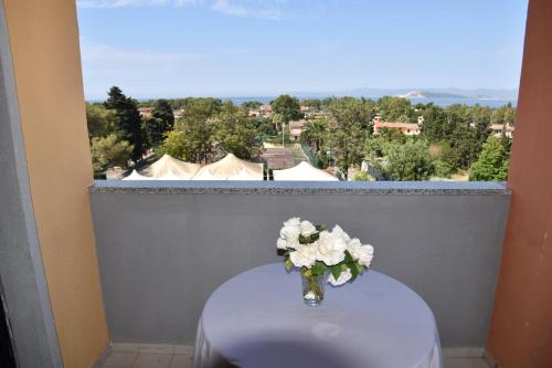 Μπαλκόνι ή βεράντα στο Hotel Califfo