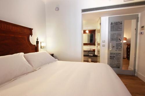Katil atau katil-katil dalam bilik di Hotel Patria Chica
