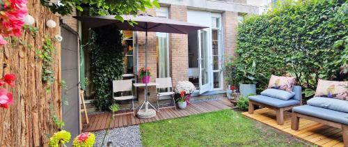 Κήπος έξω από το The West Wing Bloemendaal