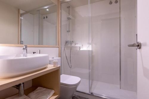 Koupelna v ubytování Apartamento en el centro de Puigcerdà