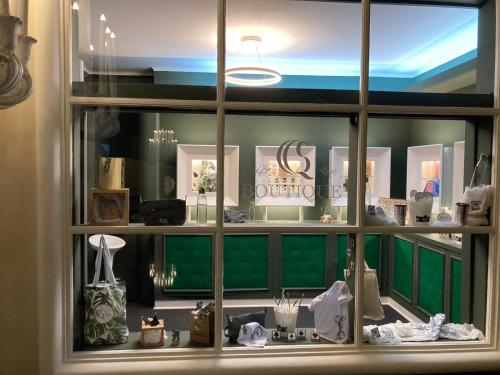 Dapur atau dapur kecil di Lofts de luxo no Palácio Quitandinha