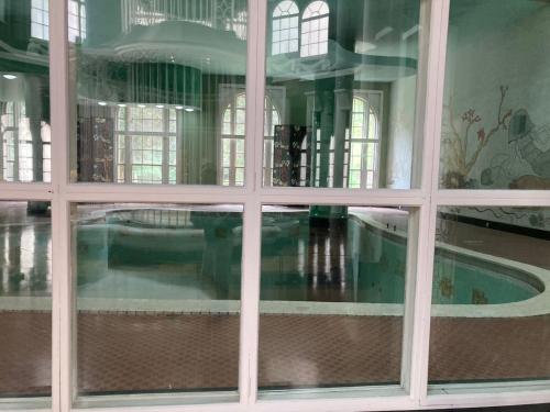 Swimming pool sa o malapit sa Apartamento aconchegante no Hotel Quitandinha com vaga de garagem
