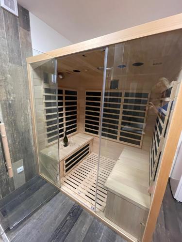 Ein Badezimmer in der Unterkunft Chalupa Na Pustinách