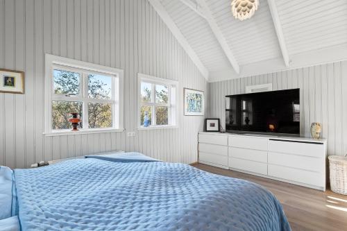 Llit o llits en una habitació de The Red cabin