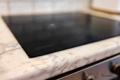 a laptop sitting on top of a counter at Luxury Apartment - Roe Getaway Limavady in Limavady