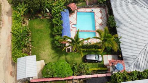 Bazén v ubytování villa vale Rivera Huila nebo v jeho okolí