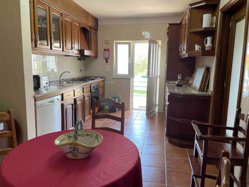 Dapur atau dapur kecil di Quinta de Toubres