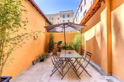 Trastevere 2 bdr orto botanico with private patio