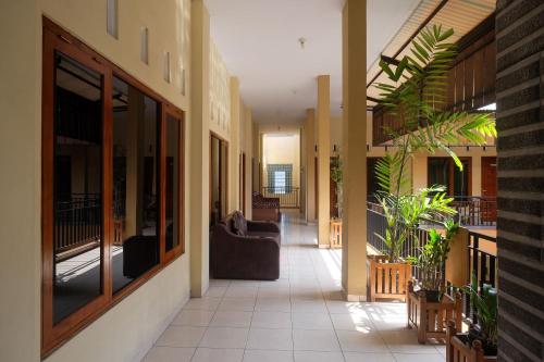 Posezení v ubytování Urbanview Syariah Wisma Wongso Borobudur