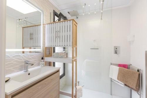 Koupelna v ubytování Senika