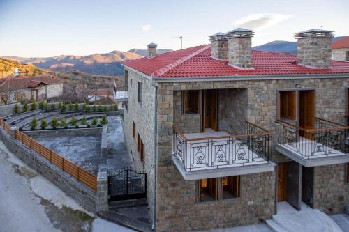 Το κτήριο όπου στεγάζεται  ο ξενώνας