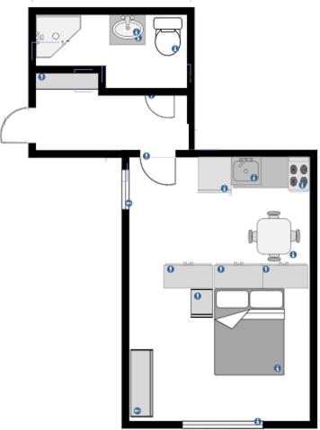 Κάτοψη του Apartments Bis House
