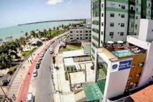 En generel havudsigt eller havudsigten taget fra lejligheden