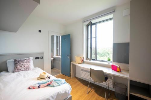 Katil atau katil-katil dalam bilik di University of Galway Apartments