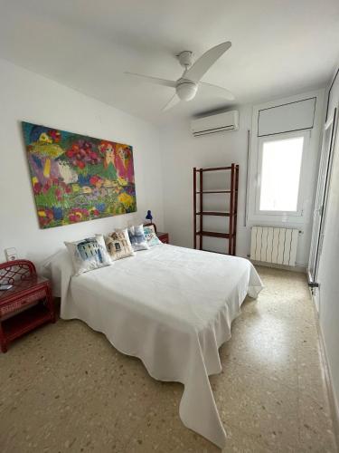 Lova arba lovos apgyvendinimo įstaigoje Sitges Center Penthouse