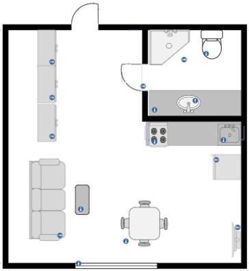 Κάτοψη του Apartments Bis House