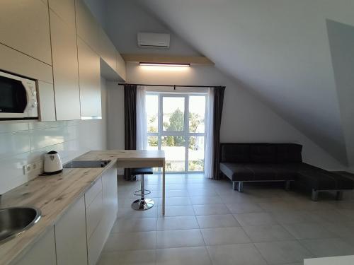 Η κουζίνα ή μικρή κουζίνα στο Apartments Bis House