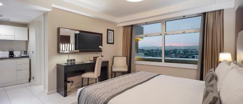Fraser Suites Abujaにあるベッド