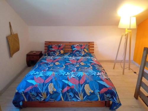 Postel nebo postele na pokoji v ubytování Le panoramique